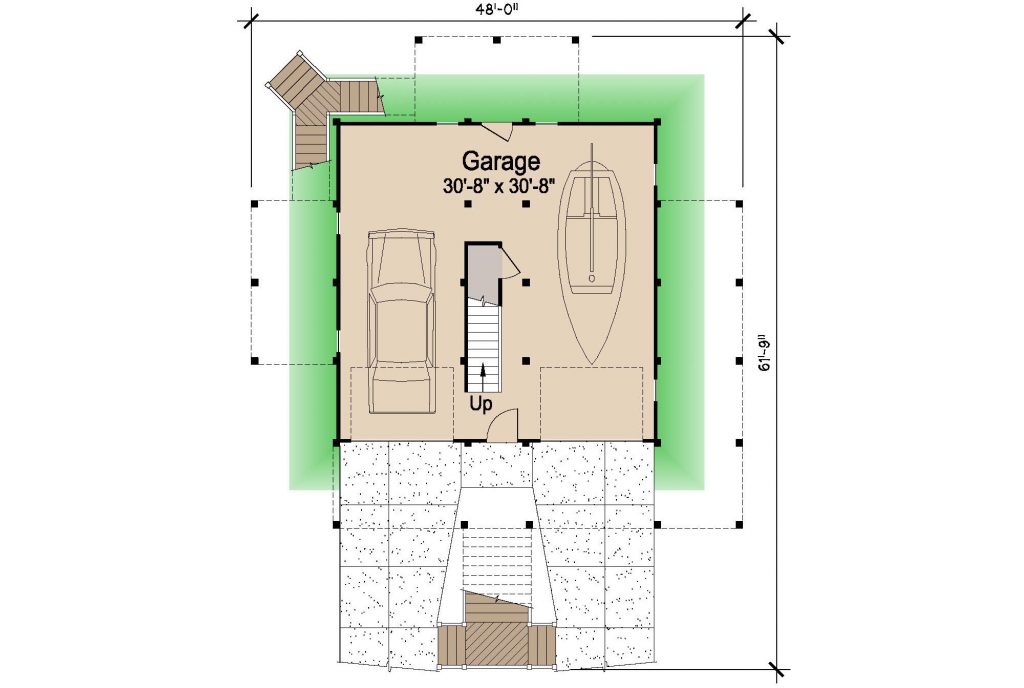 001 - Lookout Std - REV - 1 - Ground Floor