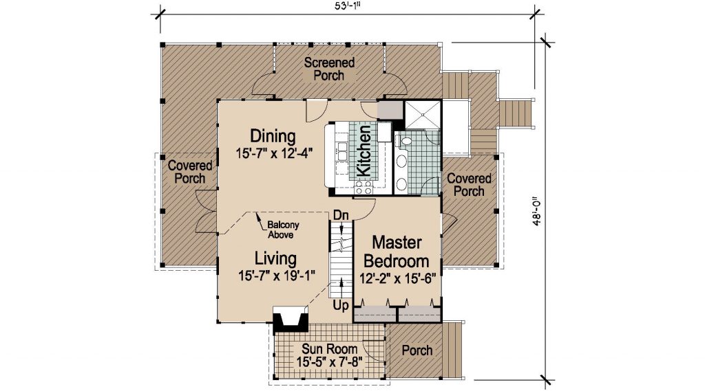 002 - Lookout-Basement-Garage - 2 - First Floor