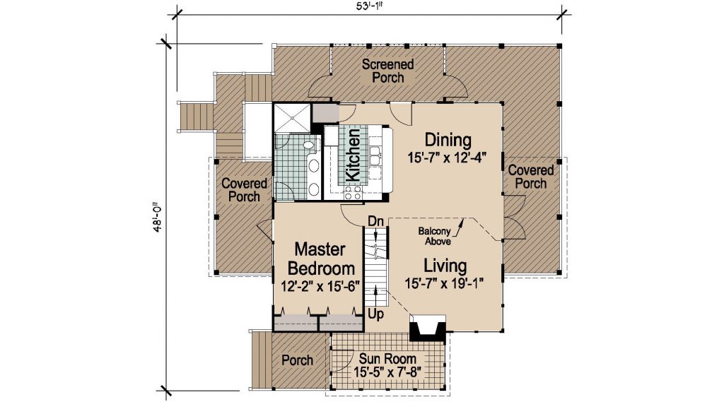 002 - Lookout-Basement-Garage - REV - 2 - First Floor