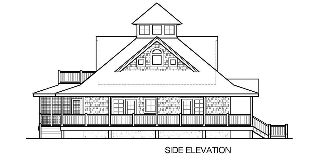 007 - Island-2058-Basement - 7 - Side Elevation