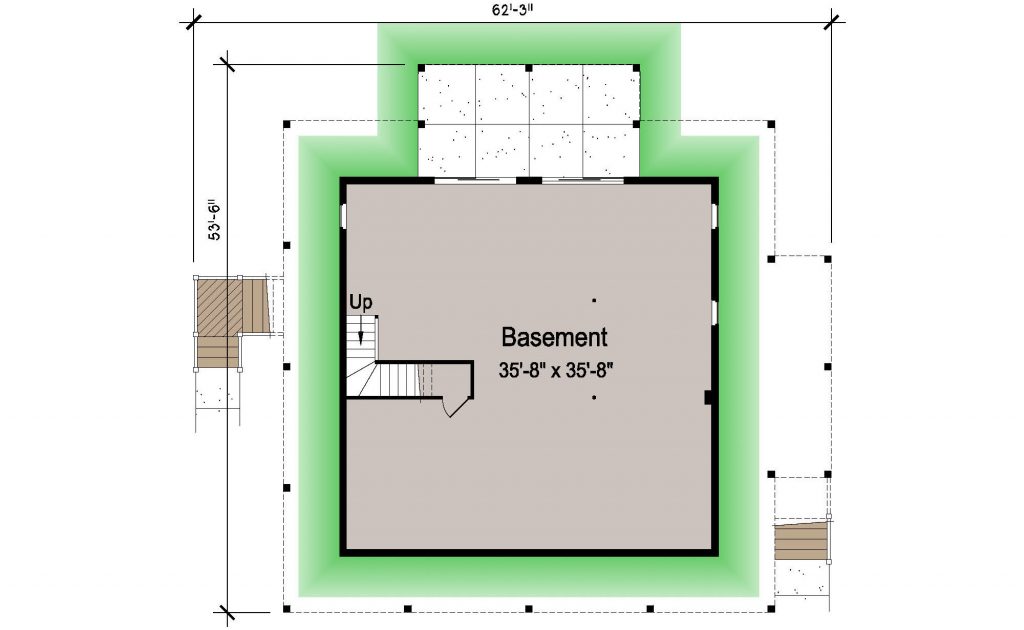 007 - Island-2058-Basement - REV - 1 - Ground Floor