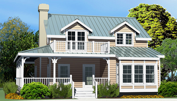 An Essential Element Of Coastal House Plans: Exposed Rafter Tail